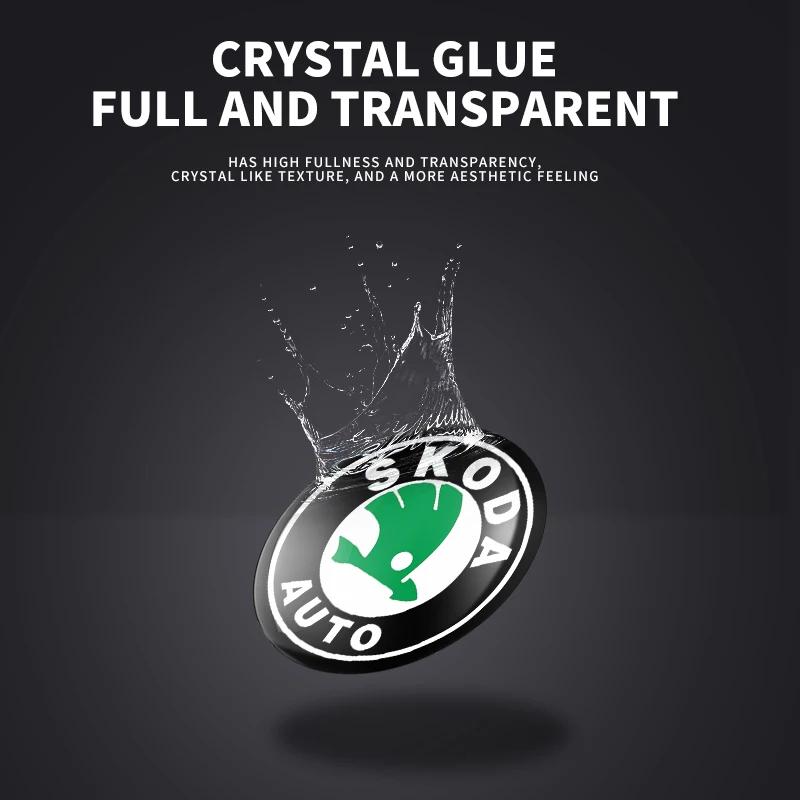 2025 New For Skoda Superb Rapid Fabia Octavia Laura VRS Yeti Roomster Car Key Shell Remote Case Cover Aluminum Sticker Emblem Sy