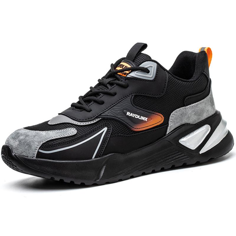 Дышащие рабочие кроссовки, мужская защитная обувь со стальным носком, противоударная защитная рабочая обувь, мужская и женская неразрушимая обувь, защитные ботинки