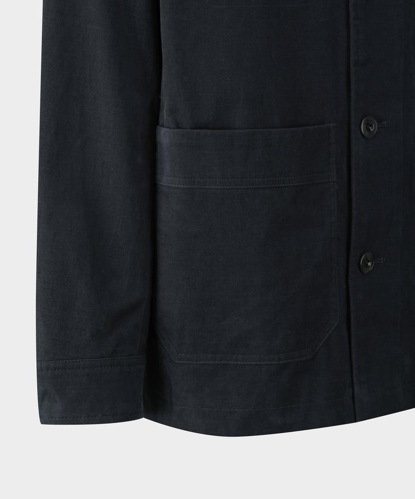 BROOKS BROTHERS Cotton Chore Jacket (Dark Navy) (Bbotmbg303)