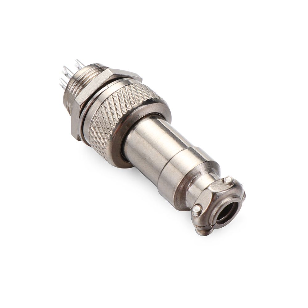 1Pair High Quality 12mm 2/3/4/5/6 Pin Aviation Socket Plug  Wire Panel Connector  GX12  Male&Female