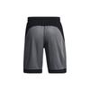 Under Armour Color Block Brand Logo Knitted Basketball Shorts Men Shorts Gray 1370220-012