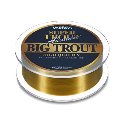 Нейлоновая леска VARIVAS Varivas Super Trout Advance Big Trout 150 м 2 10 фунтов Статус Gold No.