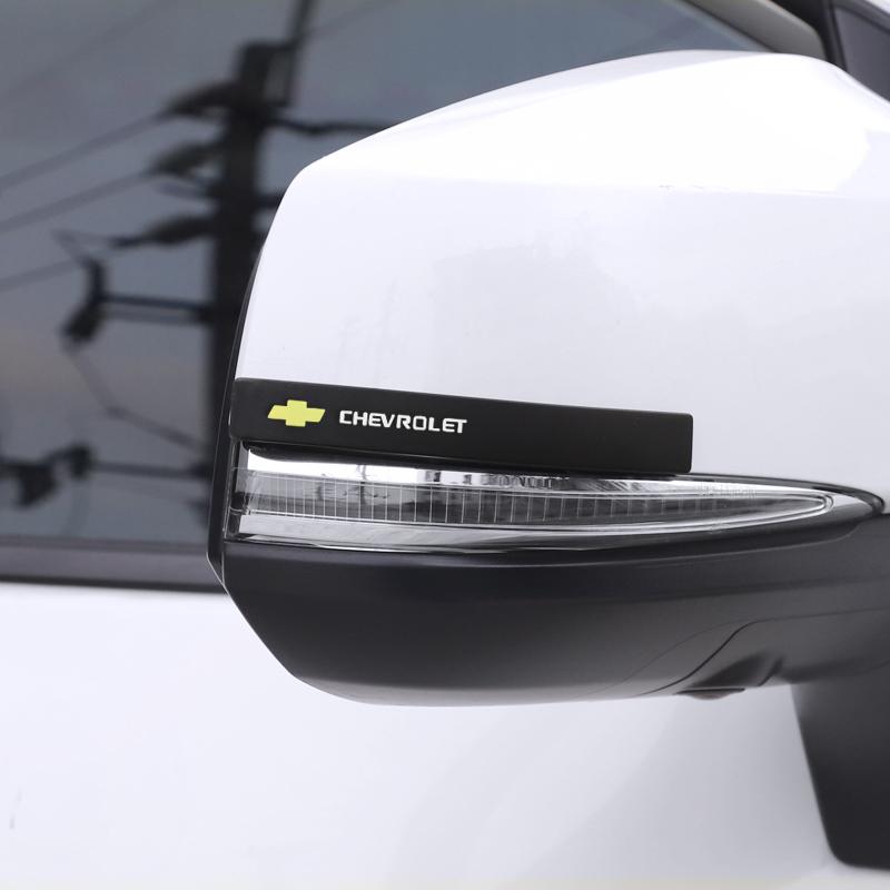 6Pcs Rubber Car Anti-Collision Bumper Strip Guards Protector Stickers For Chevrolet Sonic Silverado Z71 Aveo Trailblazer Bolt SS