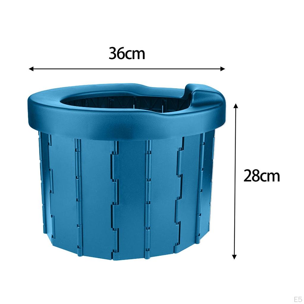 Портативный туалет, походный туалет, складной дорожный многоцелевой горшок для взрослых и детей