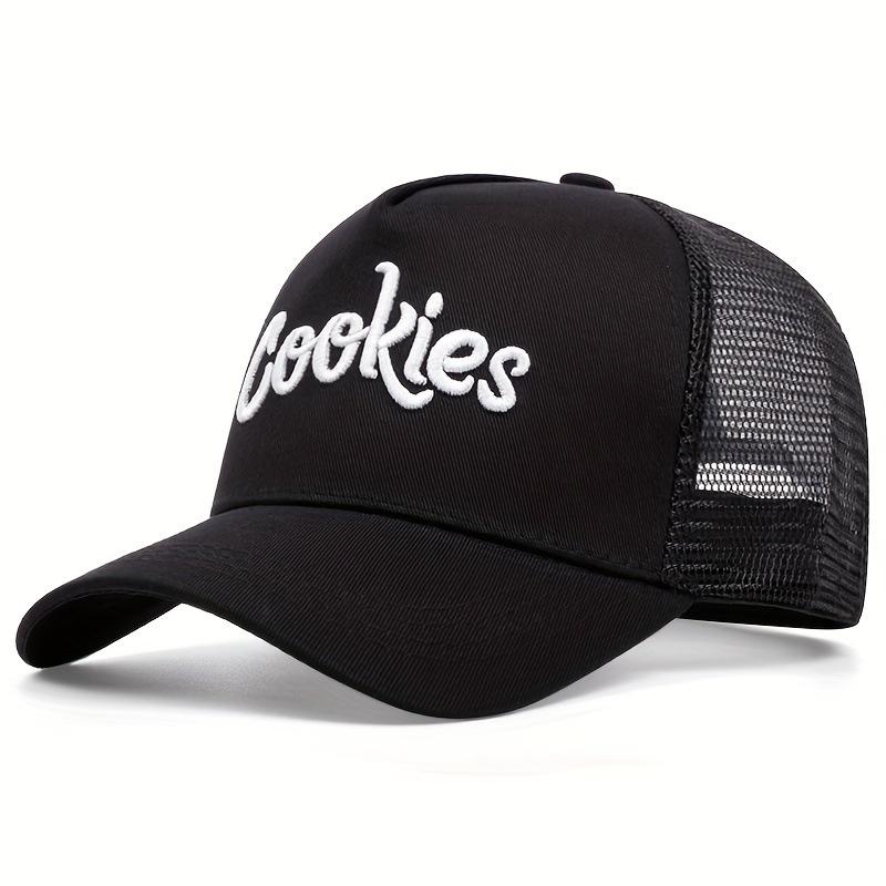 Hip-hop Cookies Embroidery Hats Adjustable Snapback Caps  Man Women Outdoor Sports