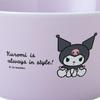 Sanrio Bowl Kuromi and Dish Dryer Safe Ceramic 190390 Microwave, Dishwasher,