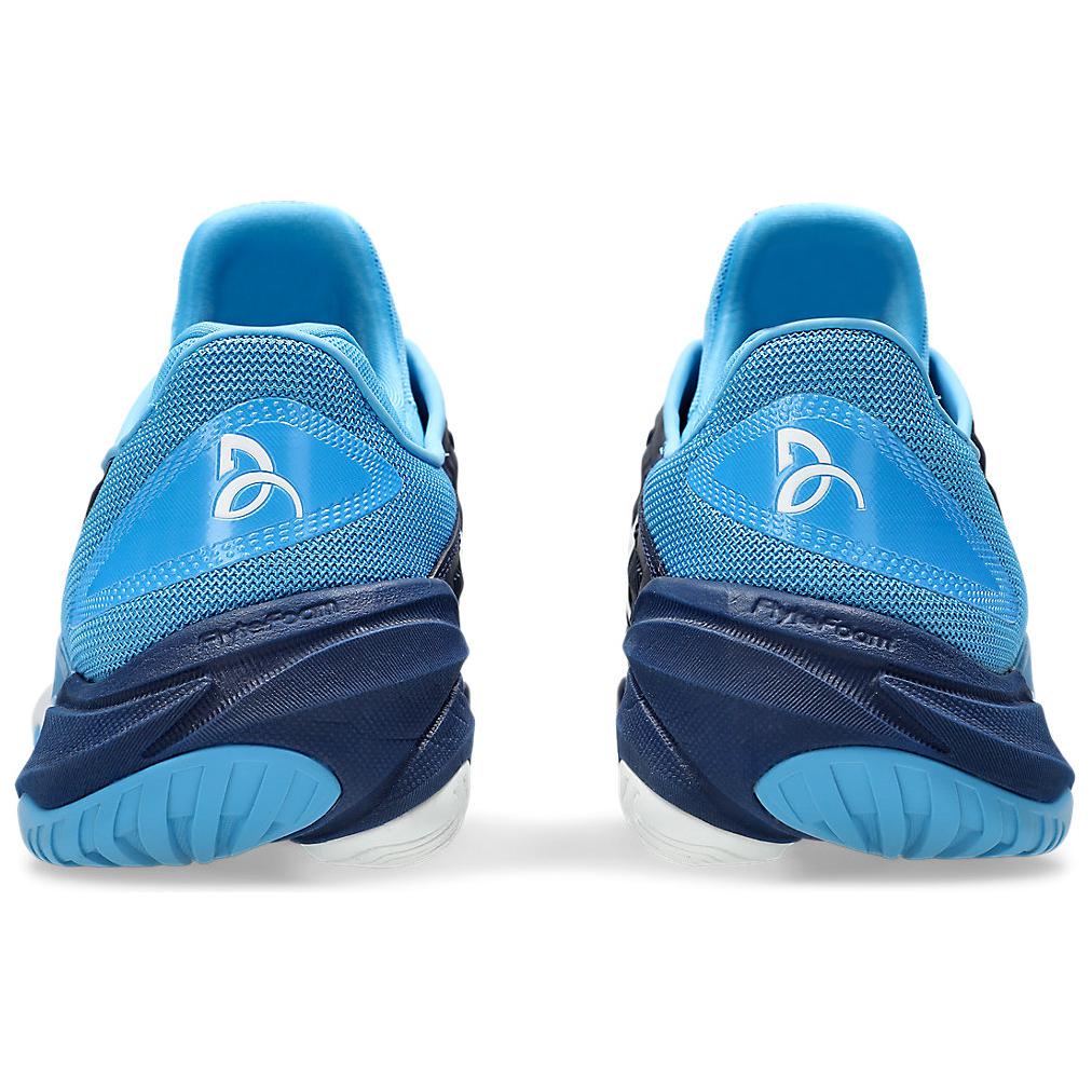 Asics Court FF 3 Novak Blue Expanse мужские кроссовки белые 1041A361-963