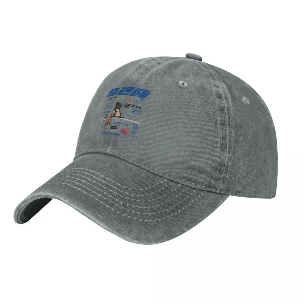 VintageInspired SZA Graphic demin Trucker Hat Outdoor Adventures Golf Hat Womens Baseball Cap