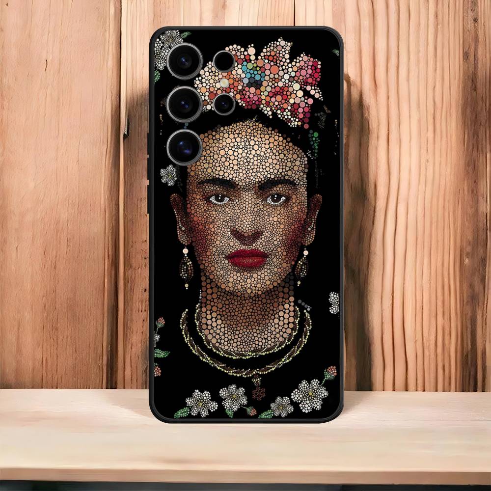 Модный Чехол F-Frida K-KahlosS Для Samsung Galaxy Case S25 S23 S22 S21 S30 S20 S10 Ultra Plus FE Мягкий Чехол из ТПУ