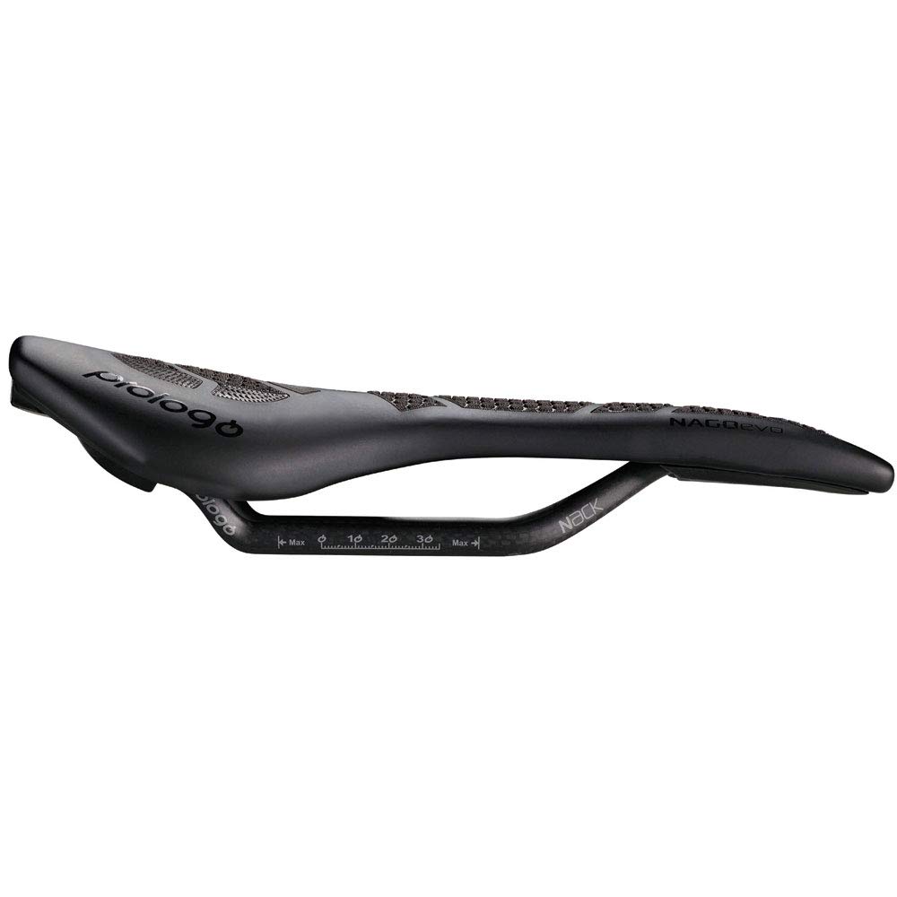 Prologo Nago Evo CPC Nack AIRING Lightweight Carbon Rail Saddle HARD Black 3461401504207-N