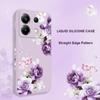 Красивый чехол для телефона с пионами для Xiaomi Poco F8 F7 X7 X6 F6 M6 M5 M5S F5 X5 F4 X4 M4 F3 M3 X3 Pro 4G 5G GT Силиконовый чехол