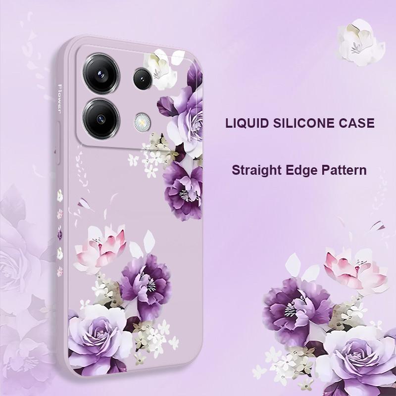 Красивый чехол для телефона с пионами для Xiaomi Poco F8 F7 X7 X6 F6 M6 M5 M5S F5 X5 F4 X4 M4 F3 M3 X3 Pro 4G 5G GT Силиконовый чехол