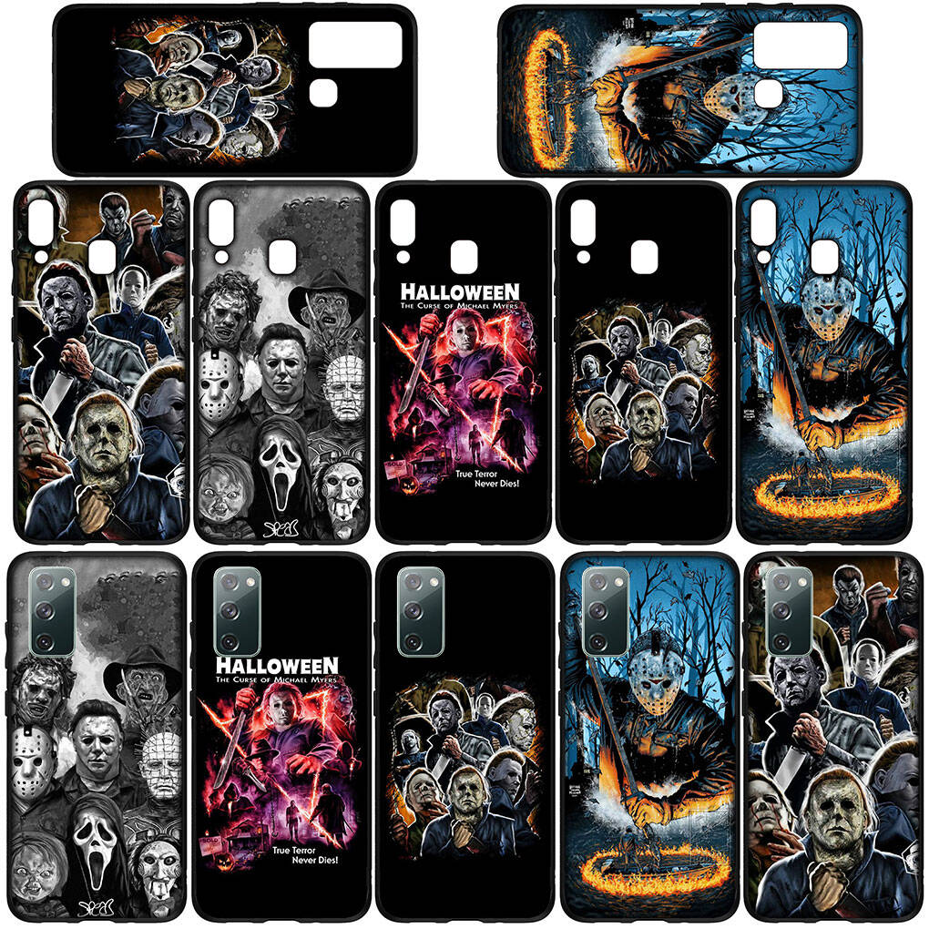 Cover for iPhone 17 16 15 Xiaomi Poco Redmi Note 14 13 12 11 Pro Max 9 16e Samsung Galaxy S25 S24 S23 A06 A16 OPPO Huawei Michael Myers Phone Case