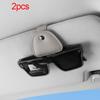 2pcs Magnetic Car Glasses Clip Stable Automotive Hanger Multifunction Car Sun Visor Clip  Visor