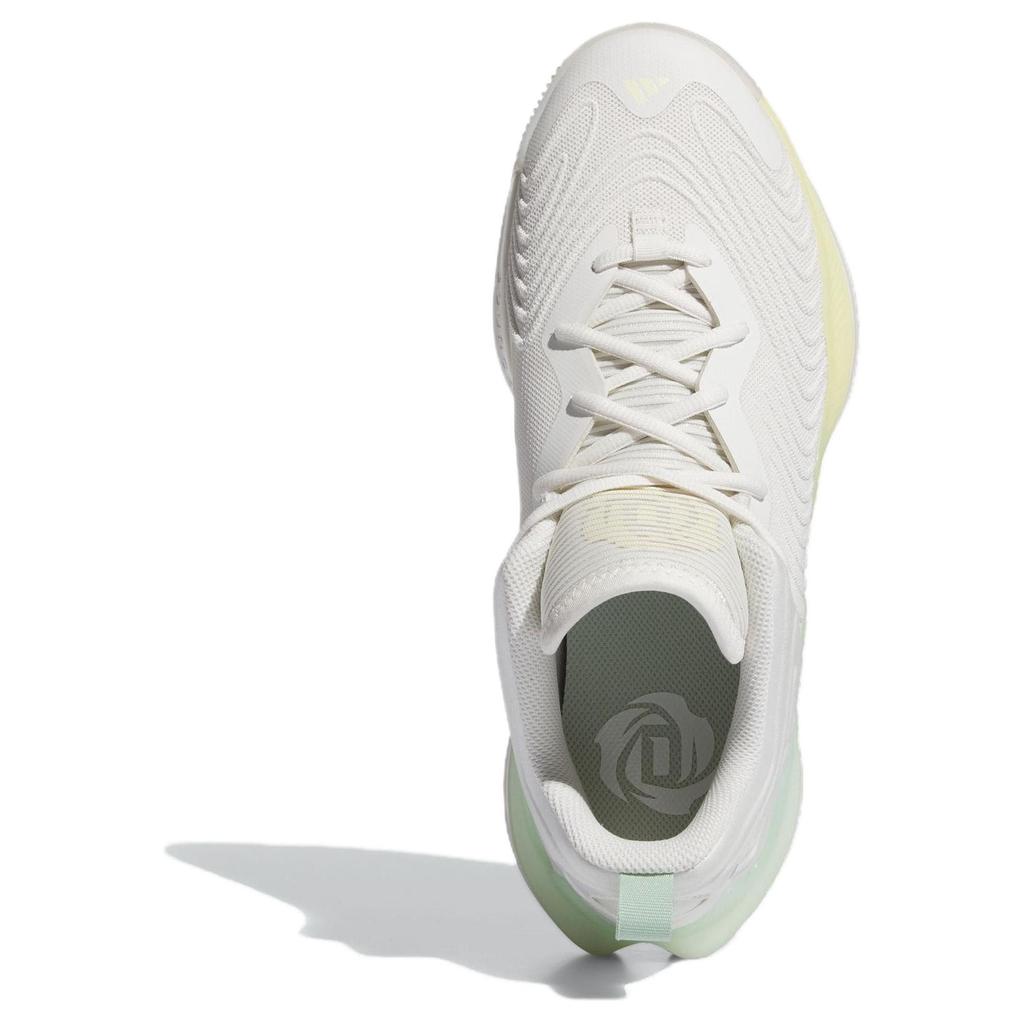 Adidas D Rose Son Of Chi 3 Универсальные Модные Амортизирующие Нескользящие Прочные Низкие Баскетбольные Кроссовки Мужские кроссовки Белые IE7804
