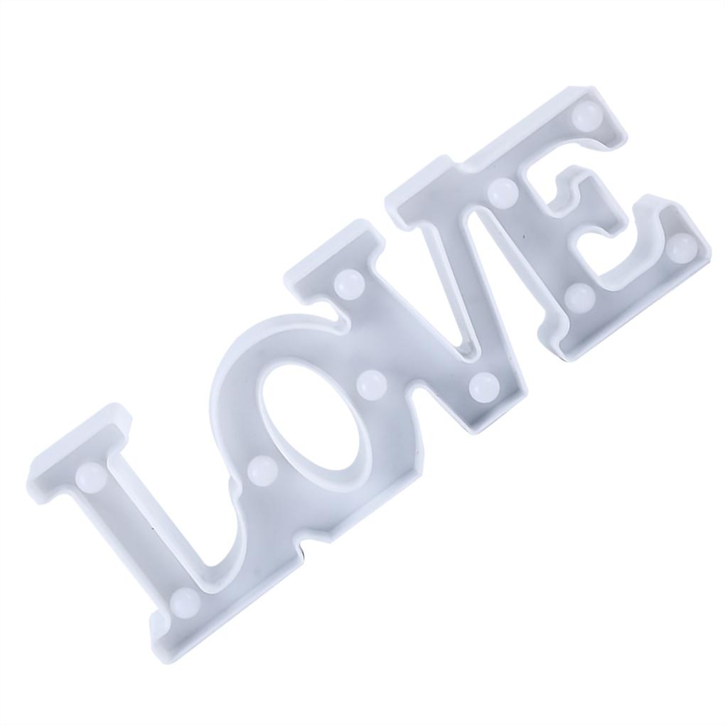 Ночной светильник в форме буквы ПВХ светильник водонепроницаемый декоративный подвесной светодиодный светильник для вечеринки в пабе