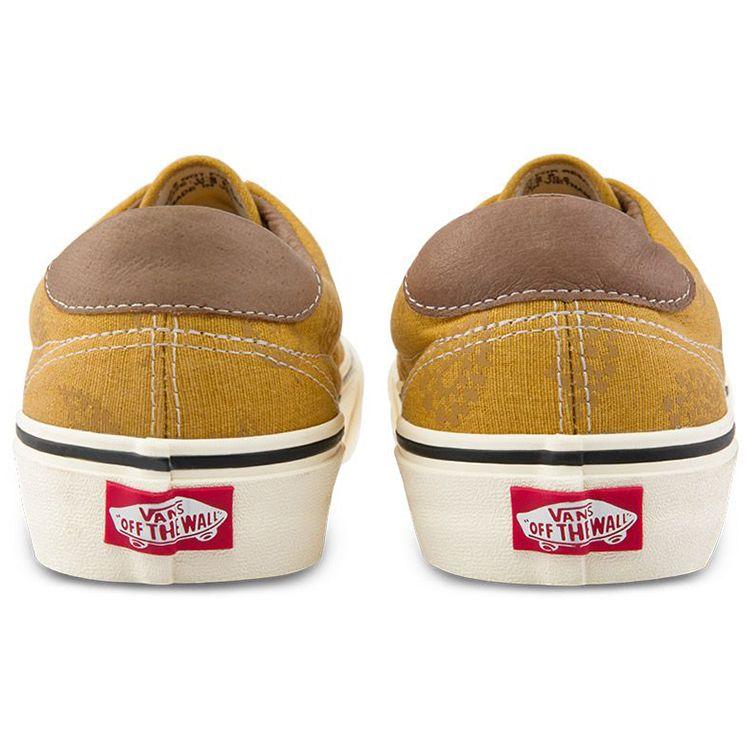 Vans Era 59 Sf Canvas Простые Повседневные Прочные Легкие Дышащие Низкие Кеды для Скейтбординга Унисекс Желтый VN0A4UVK2RR