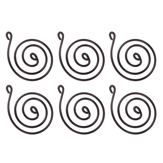 6 шт. держатель для воздушных растений металлический подвесной контейнер для тилландсии регулируемый вихревой держатель для воздушных растений для домашнего офиса балкона садовый декор