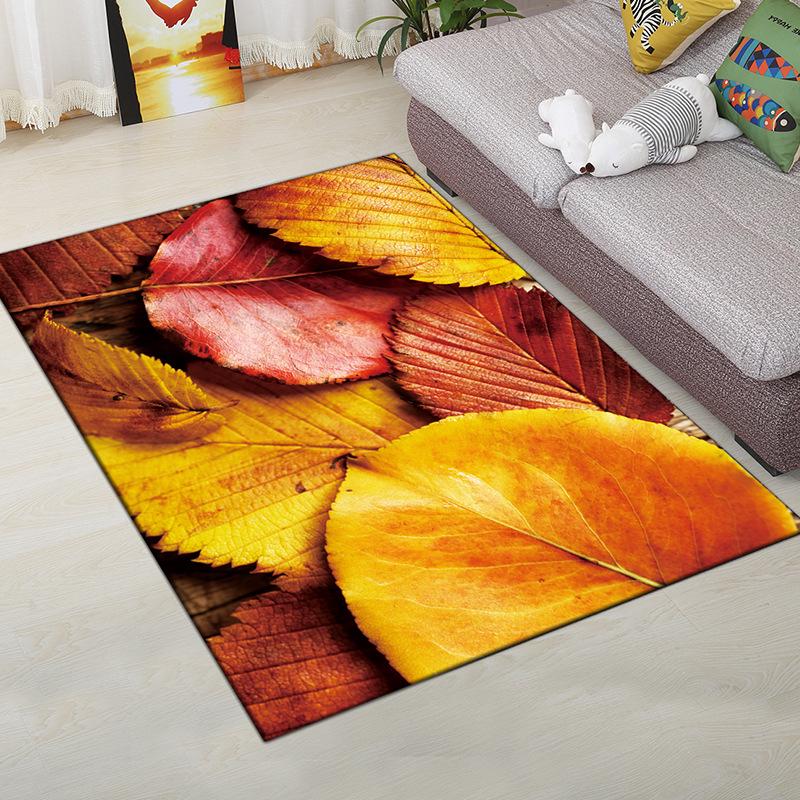 Living Room Carpet Bedroom Bedside Carpet Simple Floor Mat Foot Mat and Machine Washable Entrance Mat