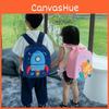 Blue Rocket Cartoon School Bag Eva Breathable Wear-resistant Shockproof Lightweight