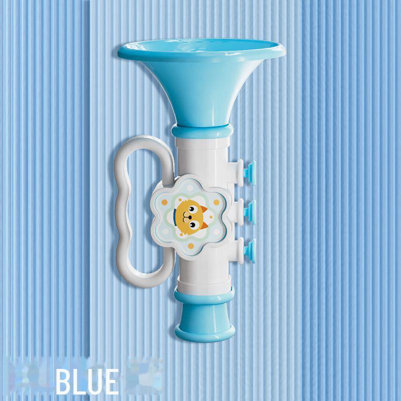 Мультяшная детская труба-свисток со шнурком - музыкальный инструмент для детей