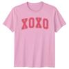 Xoxo Valentines Day Holidays Occasions Unisexs Unisexs Graphic Tee Shirt Love