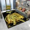 Retro Saint Seiya Anime Cartoon Carpet Rug for Home Living Room Bedroom Sofa Doormat Decor,kids Play Area Rug Non-slip Floor Mat