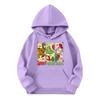 Child Fashion Lightweight Long Sleeve Pullover With Pockets  Print Hoodie