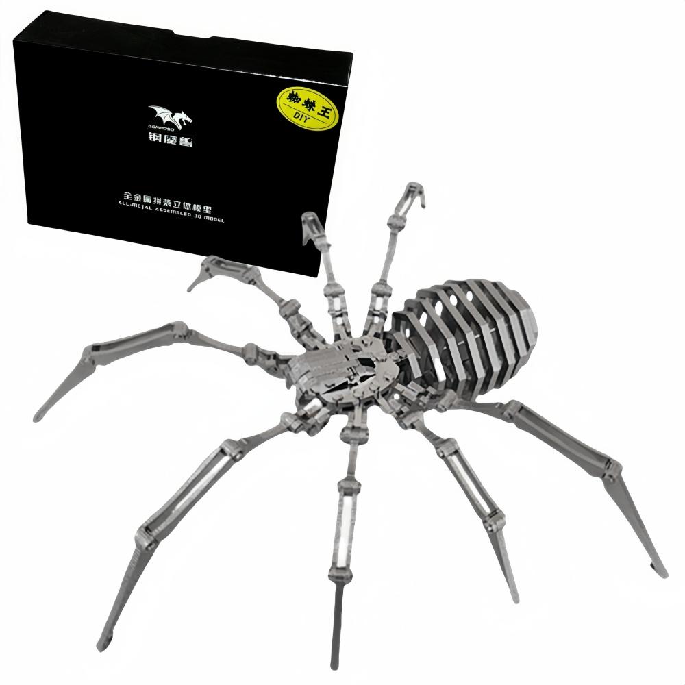 Паук 3D Металлическая Головоломка Сборная Модель, Механическая Сборка Сделай Сам Украшения Ручной Работы, Подарок На День Рождения
