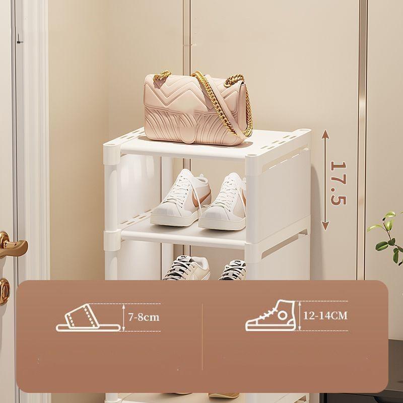 Шкафы для обуви из металла, нетканый вертикальный органайзер для обуви, простая сборка, хранение обуви для шкафа, пылезащитная полка для обуви