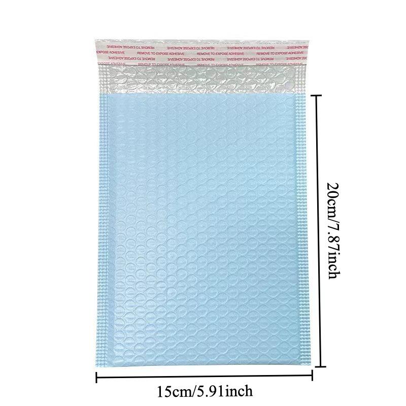 20Pcs Pink Green Blue Poly Bubble Mailers Padded Envelopes Self Seal Padded Envelopes Gift Bags Black Packaging Envelope