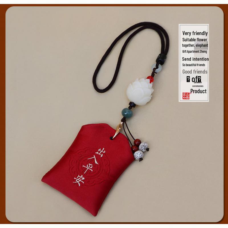 Амулет-подвеска для автомобиля с ароматом лотоса - Унисекс украшение на зеркало заднего вида, в стиле TikTok.