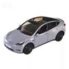 BCQ 1:24 Литая модель электромобиля Tesla Model Y, Серый, Коллекционное издание