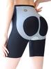 Ranmy Stage Beautiful Postpartum Pelvic Tummy Size 2XL Women's Non-Rolling Girdle, Hip-Lifting, Buttocks, Support, Tightening, Shapewear, Black,