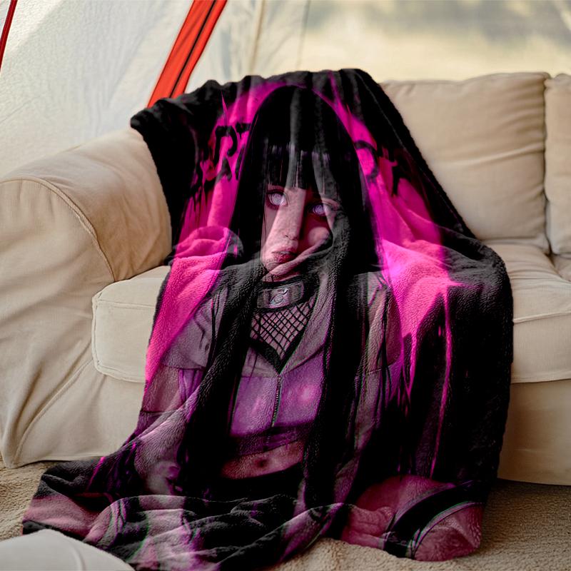 1pc Cozy Print Blanket, naruto Blanket Appropriate for Home Picnic and Travel Adventures