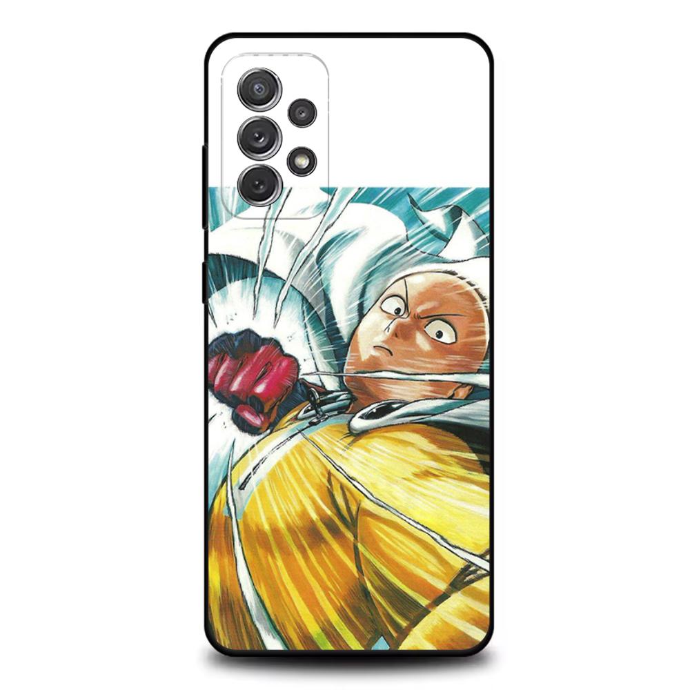 Мультяшный чехол для телефона 'Кулак Человека' для Samsung S25, S24, S21, S22, S23, S30, Ultra, S20, Plus, Fe, Lite, Note, 10, 9, 5G Черный