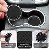 Car Coaster Water Cup Bottle Holder Anti-slip Pad Mat Silica Gel Waterproof for Interior Decoration Car Styling Accessories