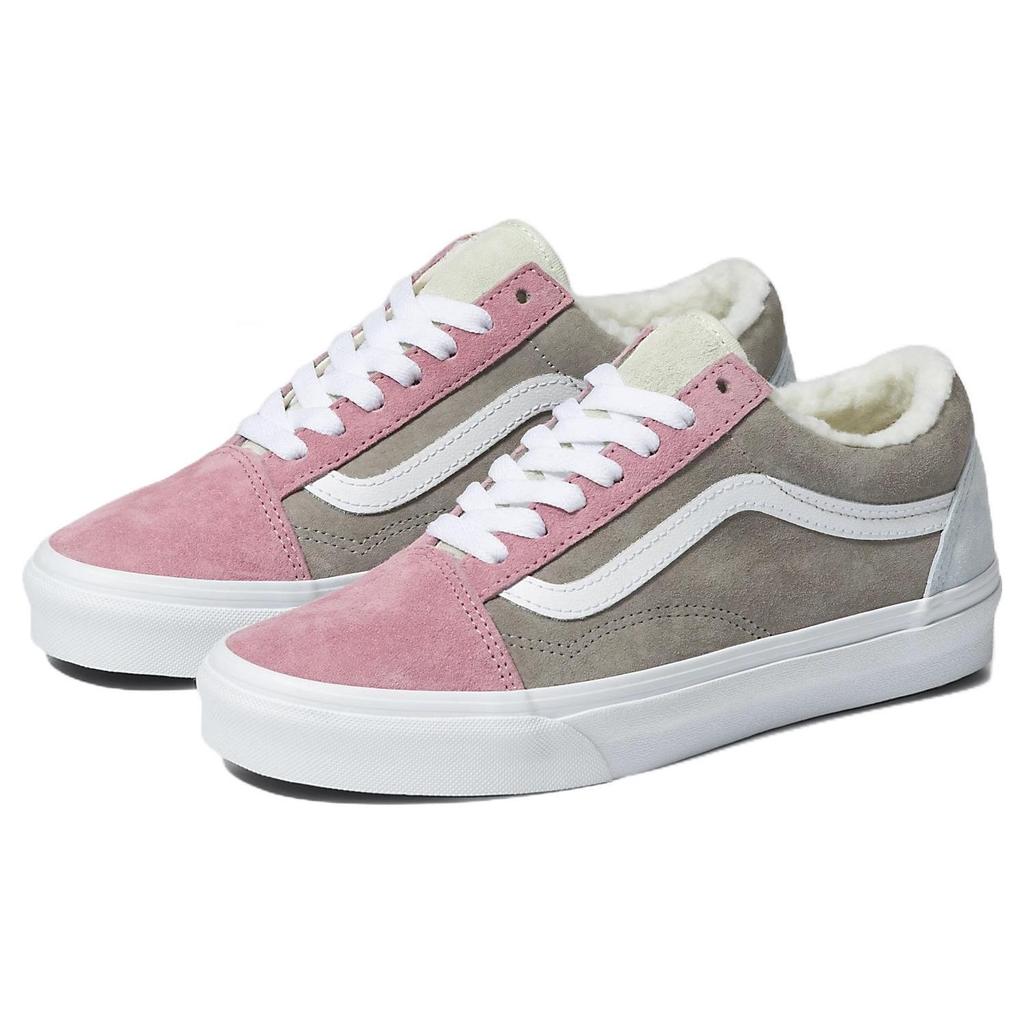 Vans Old Skool Sherpa - Pink Grey Unisex Sneakers Multi-Color Sherpa-Pink VN0005UAMUL