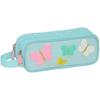 Двойной пенал - SAFTA - Moos Butterflies - Перерабатываемая ткань - Многоцветный - Школьники