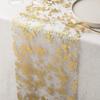 Table Runner Sequin Glitter Table Cover Fine Craftsmanship Bronzing Table Cloth for Home Parties Decoration