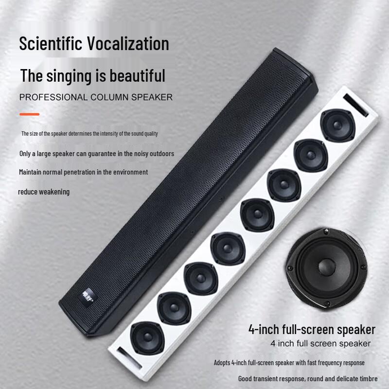 Weishu Professional 500W Passive Linear Array Column Speaker
