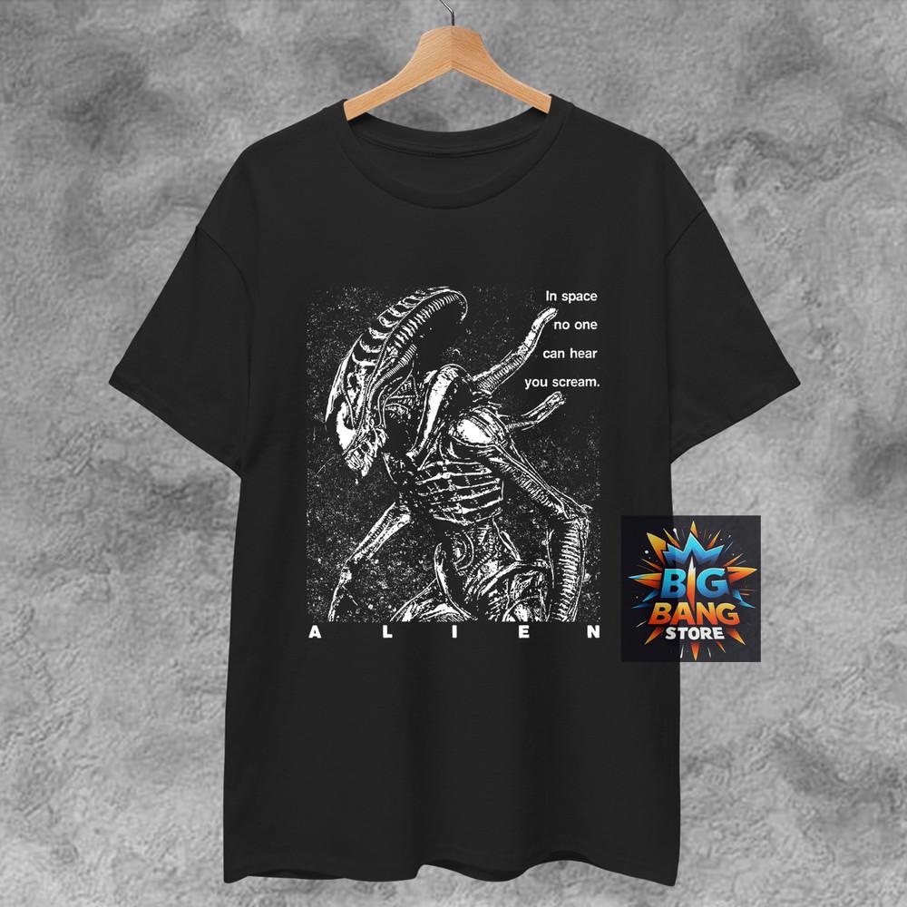 ALIEN FILM 1979 Shirt event horizon the thing predator horror sci fi riddick Tee Unisex T-Shirt