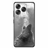 Для ZTE Nubia V70 Дизайнерский Чехол Чехол для Телефона Волк Лев Черный Силикон Мягкая Задняя Крышка Для ZTE Blade V70 Vita Чехол V 70 Vita Coque