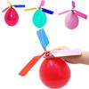 3PCS Helicopter Balloon Portable Outdoor Playing Flying Sports Toy Birthday Party Decorations Kids Gift  Party Supplies