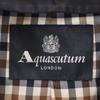 Aquascutum LONDON сделано в Японии тренч 8 темно-синий Женский Б/у