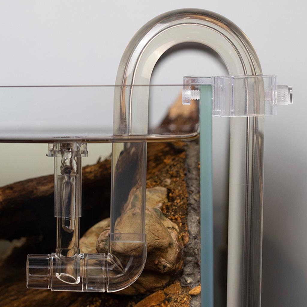 Aquarium Surface Skimmer Transparent Acrylic for Inlet Filter Filtration for Oil Protein Floating Dust Filter