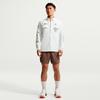 Мужские рубашки Nike ACG Мужские Пик Белый/Черный Лацкан Умеренный Другое