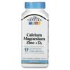 Calcium Magnesium Zinc + D3, 250 Tablets