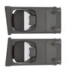 2Pcs Dashboard Cup Holder 25042561‑TGK707 Versatile Stylish Look Dash Cup Holder for Hilux Vigo 2005 to 2015 Grey