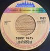 7-дюймовая пластинка LIGHTHOUSE - Sunny Days 1069 Evolution 1972 US Рок Б/У